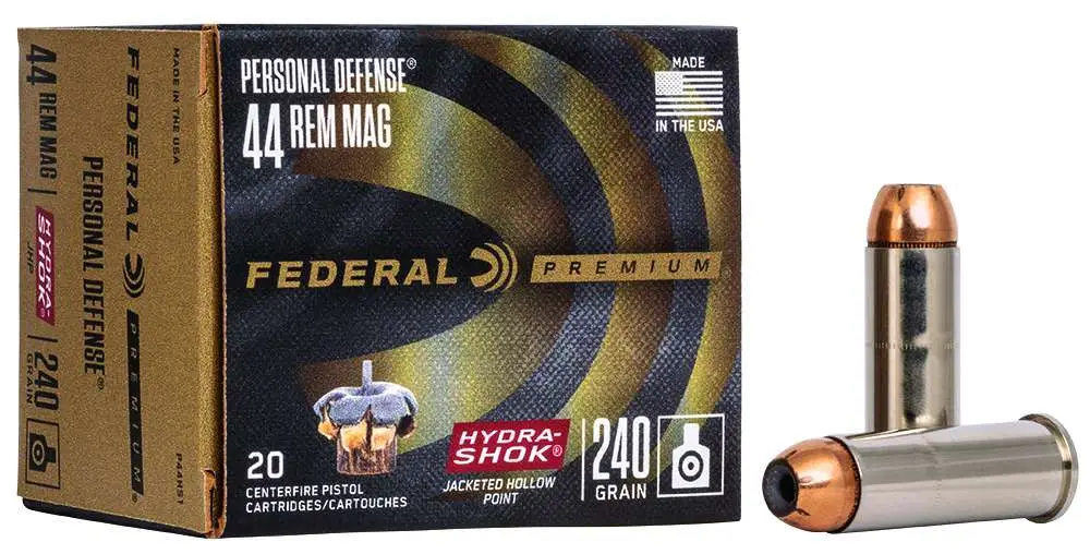 Federal .44 Magnum JHP – 20rd