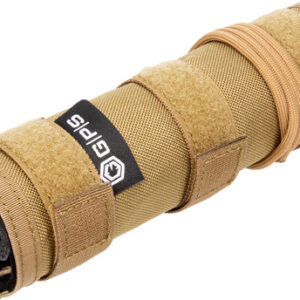 GPS TACTICAL SUPPRESSOR COVER - 7.5" TAN