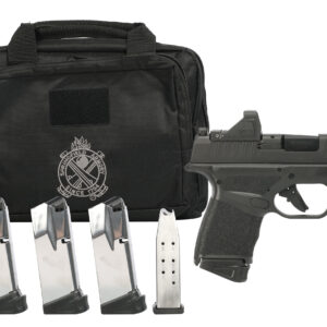 SPRINGFIELD ARMORY HELLCAT GEAR UP 24 OSP BLK 3" 9MM 5-10RD, VIRIDIAN LASER RANGE BAG  CA COMPLIANT
